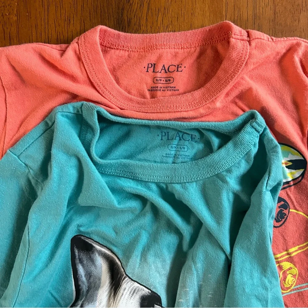 Boys Graphic Tee Bundle | Small 5/6 |Shark + Skateboards |The Children’s Place 🛹